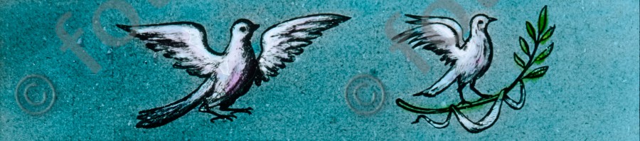 Tauben als christliche Symbole | Pigeons as Christian symbols - Foto simon-107-063.jpg | foticon.de - Bilddatenbank für Motive aus Geschichte und Kultur